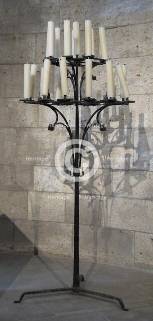 Candelabra, European, 15th century. Creator: Unknown.