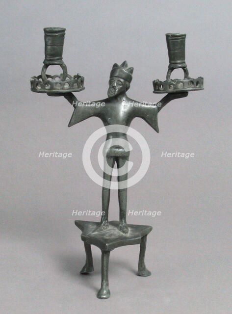 Candelabra, German (?), 15th century (?). Creator: Unknown.