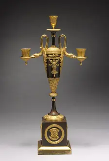 Candelabrum, c. 1800. Creator: Unknown