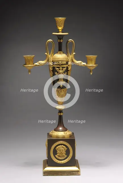 Candelabrum, c. 1800. Creator: Unknown.