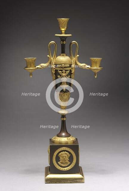 Candelabrum, c. 1800. Creator: Unknown.