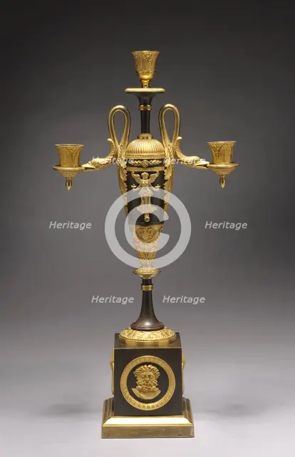 Candelabrum, c. 1800. Creator: Unknown.
