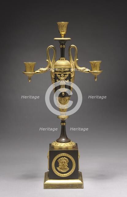 Candelabrum, c. 1800. Creator: Unknown.