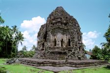 Candi Kalasan, Buddhist temple, Java, Indonesia. Creator: Vivienne Sharp