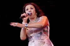 Candi Staton, Love Supreme Jazz Festival, Glynde Place, East Sussex, 2015. Artist: Brian O'Connor