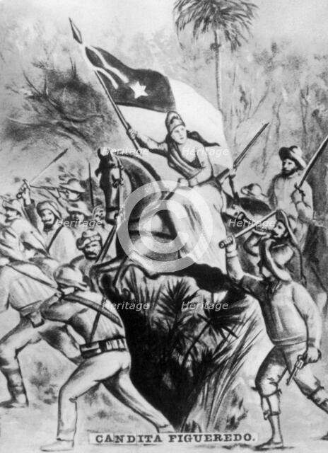 Candita Figueredo Cespedes, (1868), 1920s. Artist: Unknown