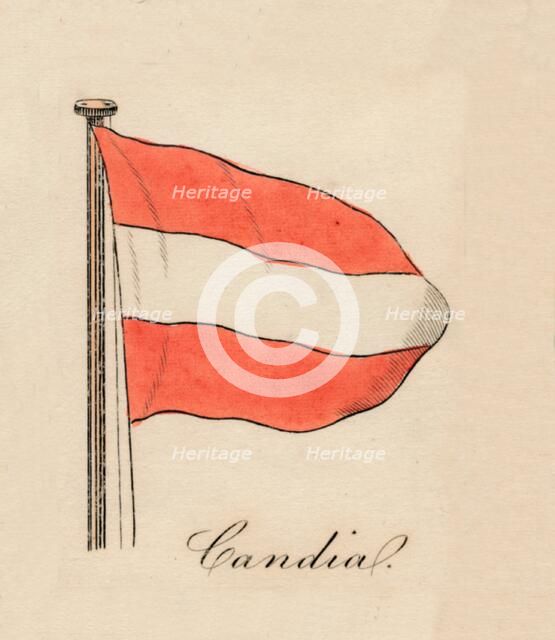'Candia', 1838. Artist: Unknown.