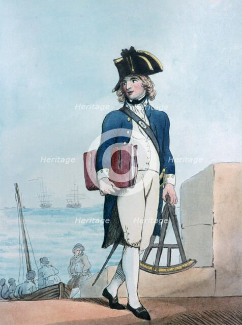 'Candidate for the Marines', 1799. Artist: Thomas Rowlandson