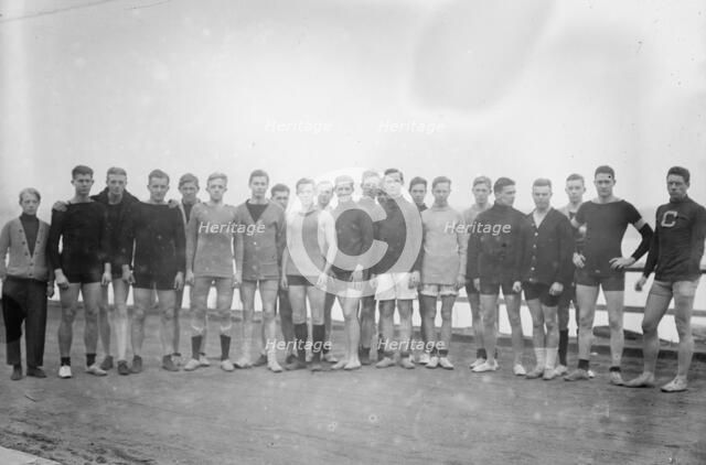 Candidates for Columbia crew, between c1910 and c1915. Creator: Bain News Service.