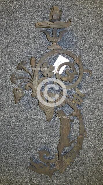 Candle Bracket, 1700s. Creator: Unknown.