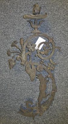 Candle Bracket, 1700s. Creator: Unknown