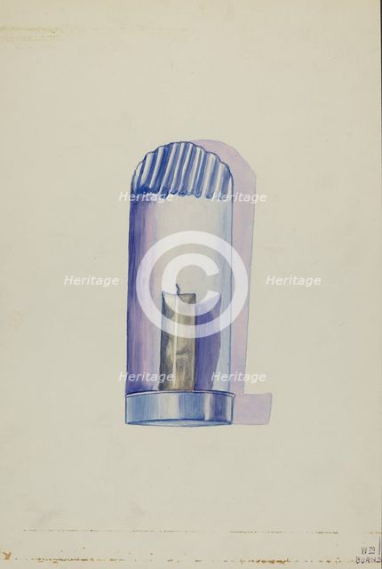 Candle Holder, 1935/1942. Creator: Unknown.