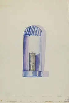 Candle Holder, 1935/1942. Creator: Unknown