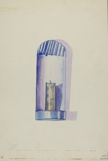Candle Holder, 1935/1942. Creator: Unknown
