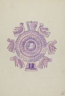 Candle Holder, 1935/1942. Creator: Unknown