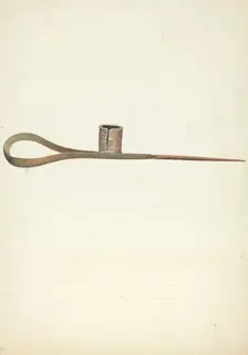 Candle Holder, 1935/1942. Creator: A. Regli