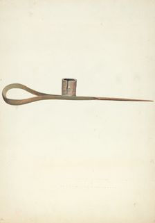 Candle Holder, 1935/1942. Creator: A. Regli