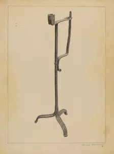 Candle Holder, 1935/1942. Creator: Bernard Westmacott