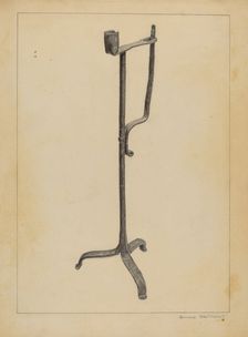 Candle Holder, 1935/1942. Creator: Bernard Westmacott
