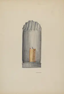 Candle Holder, c. 1940. Creator: William Kieckhofel