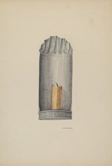 Candle Holder, c. 1940. Creator: William Kieckhofel