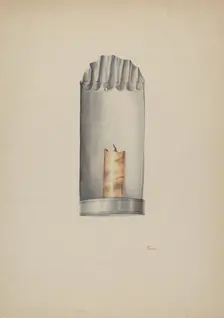 Candle Holder, c. 1940. Creator: William Kieckhofel