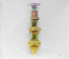 Candle - in the vestry of Ipatievsky Monastery, Kostroma, 1911. Creator: Sergey Mikhaylovich Prokudin-Gorsky