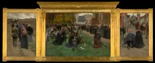 Candle Procession at Scherpenheuvel, 1903-1905. Creator: Frans van Leemputten