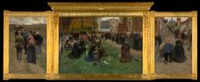 Candle Procession at Scherpenheuvel, 1903-1905. Creator: Frans van Leemputten