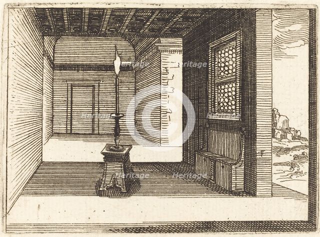 Candle Stick, 1628. Creator: Jacques Callot.