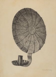 Candle Sconce, c. 1940. Creator: Julius Bellamy