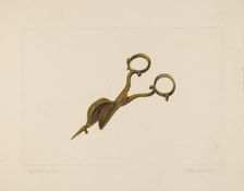 Candle Snuffer, 1935/1942. Creator: A. R. Tolman