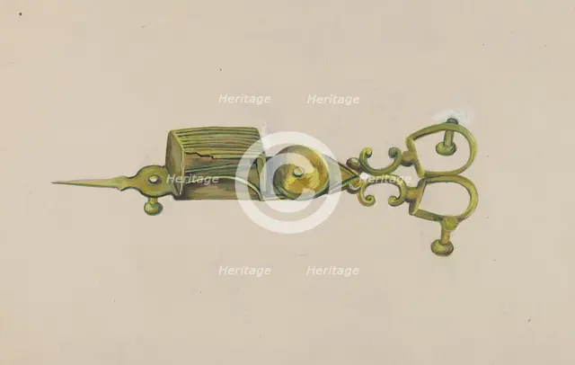 Candle Snuffer, 1935/1942. Creator: Florence Stevenson.