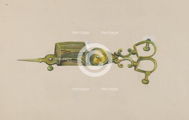 Candle Snuffer, 1935/1942. Creator: Florence Stevenson.