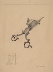 Candle Snuffer, c. 1937. Creator: Erwin Schwabe