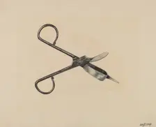 Candle Snuffer, c. 1939. Creator: Lee Brown