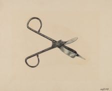 Candle Snuffer, c. 1939. Creator: Lee Brown