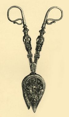 Candle snuffers, 16th century?, (1881). Creator: W Wise