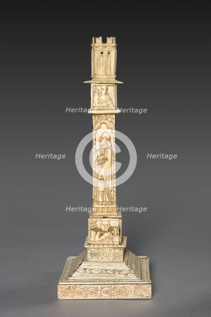 Candlestick, 1800s - early 1900s. Creator: Unknown.