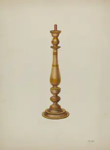 Candlestick, 1940. Creator: Cornelius Christoffels