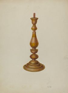 Candlestick, 1940. Creator: Cornelius Christoffels
