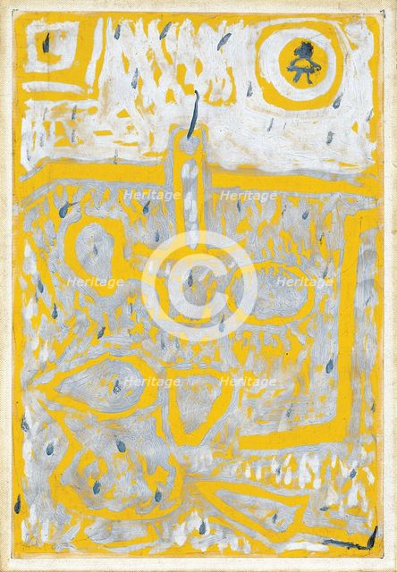 Candlestick, 1937-1938. Creator: Klee, Paul (1879-1940).
