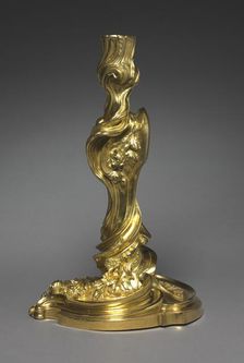 Candlestick, c. 1740. Creator: Juste-Aurèle Meissonnier (French, 1695-1750)