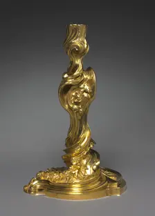 Candlestick, c. 1740. Creator: Juste-Aurèle Meissonnier (French, 1695-1750)