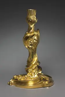 Candlestick, c. 1740. Creator: Juste-Aurèle Meissonnier (French, 1695-1750)