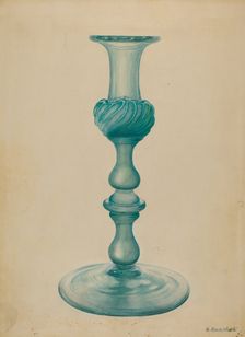 Candlestick, c. 1936. Creator: Nicholas Amantea