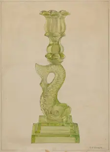 Candlestick, c. 1936. Creator: Ronau William Woiceske
