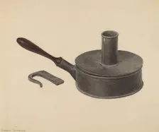 Candlestick, c. 1939. Creator: Gordon Sanborn