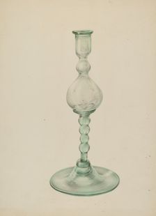 Candlestick, c. 1939. Creator: Elisabeth Fulda