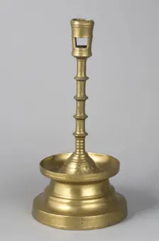 Candlestick, German, 15th century. Creator: Unknown